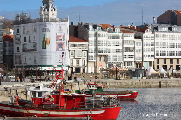 tug boats in harbour