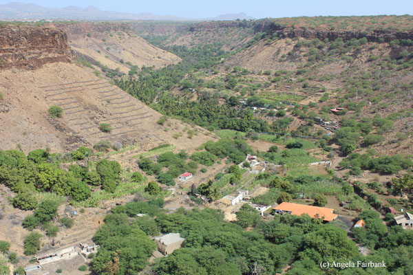 view of valley from fort