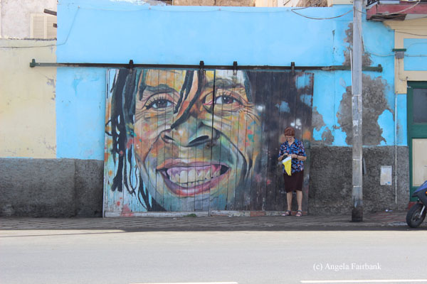 colourful mural