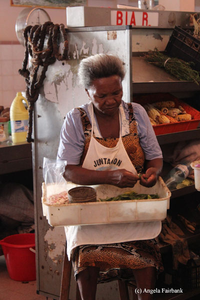food market vender