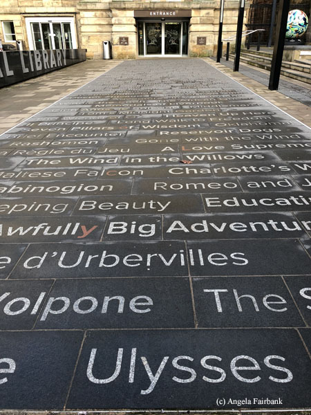 library entrance